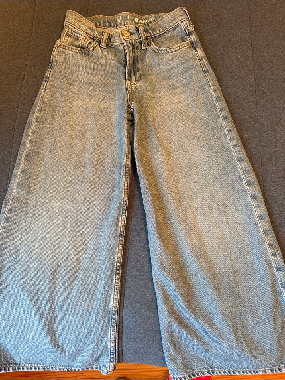 GAP Light Blue Wide-Leg Jeans - Baggy Fit